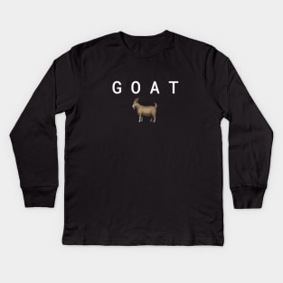 GOAT Kids Long Sleeve T-Shirt